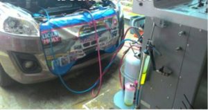 Proses Service AC mobil berisik dan tidak dingin