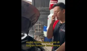 bau gosong pada mobil matic