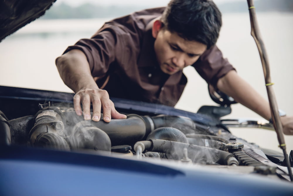 cara membuat mesin mobil bekas tetap dingin