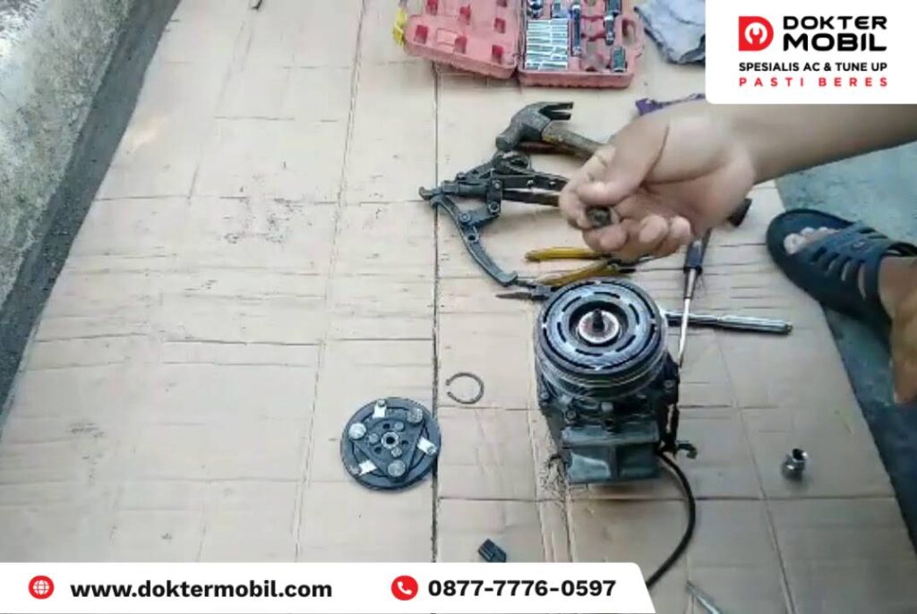 Magnetic Clutch AC Mobil Terios Tidak Berputar