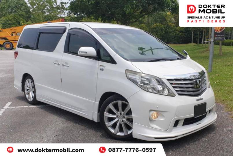 ac alphard tidak dingin