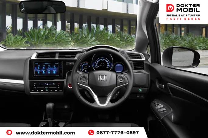 ac mobil jazz tiba tiba tidak dingin