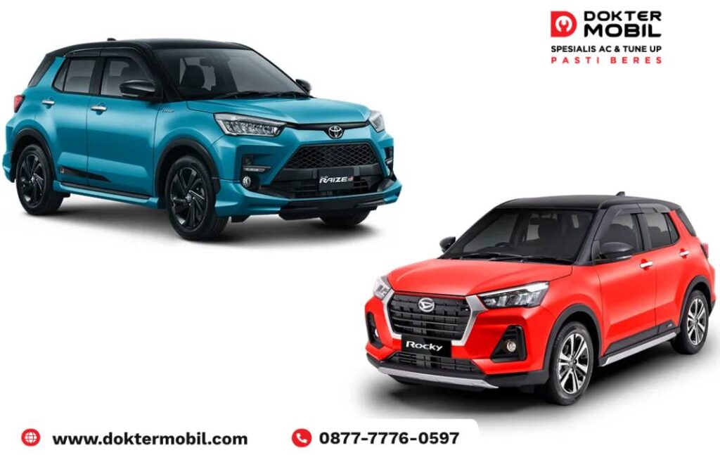 daihatsu rocky vs toyota raize