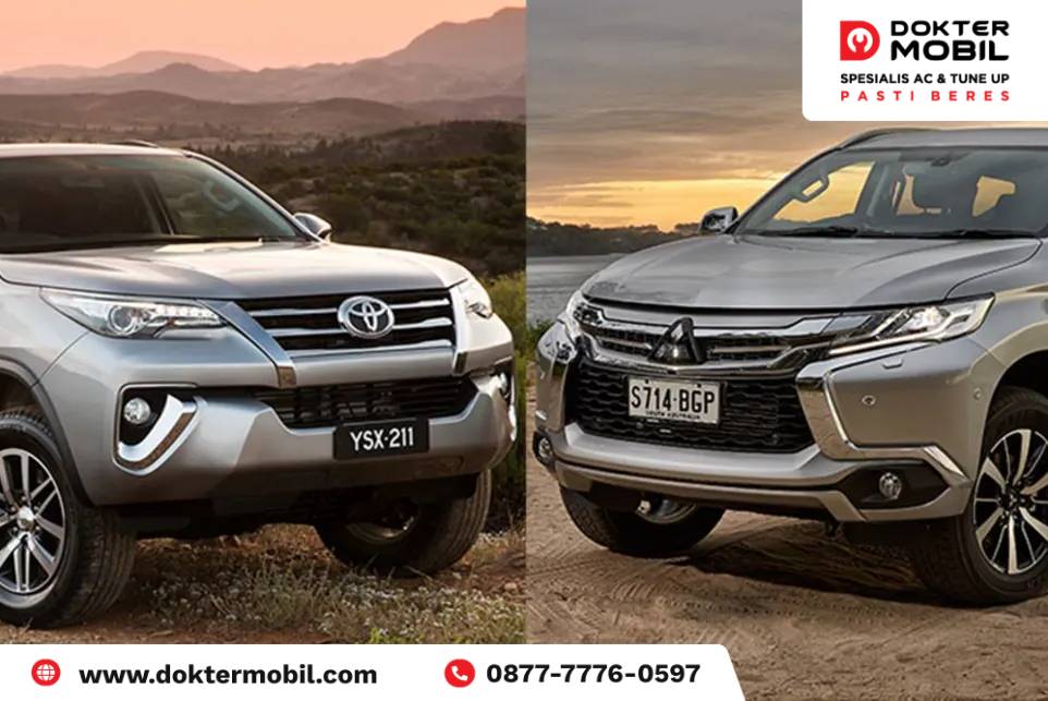 pajero sport 2023 vs fortuner 2023