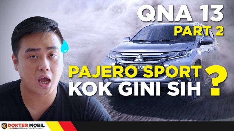 ko lung lung dengan latar belakang pajero sport