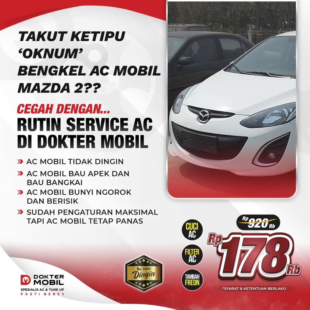 Bengkel Service AC Mobil Mazda 2