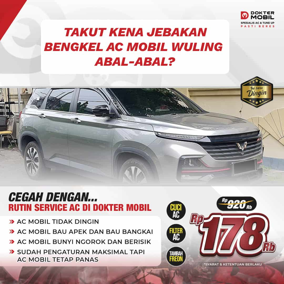 Bengkel Service AC Mobil Wuling Unggulan