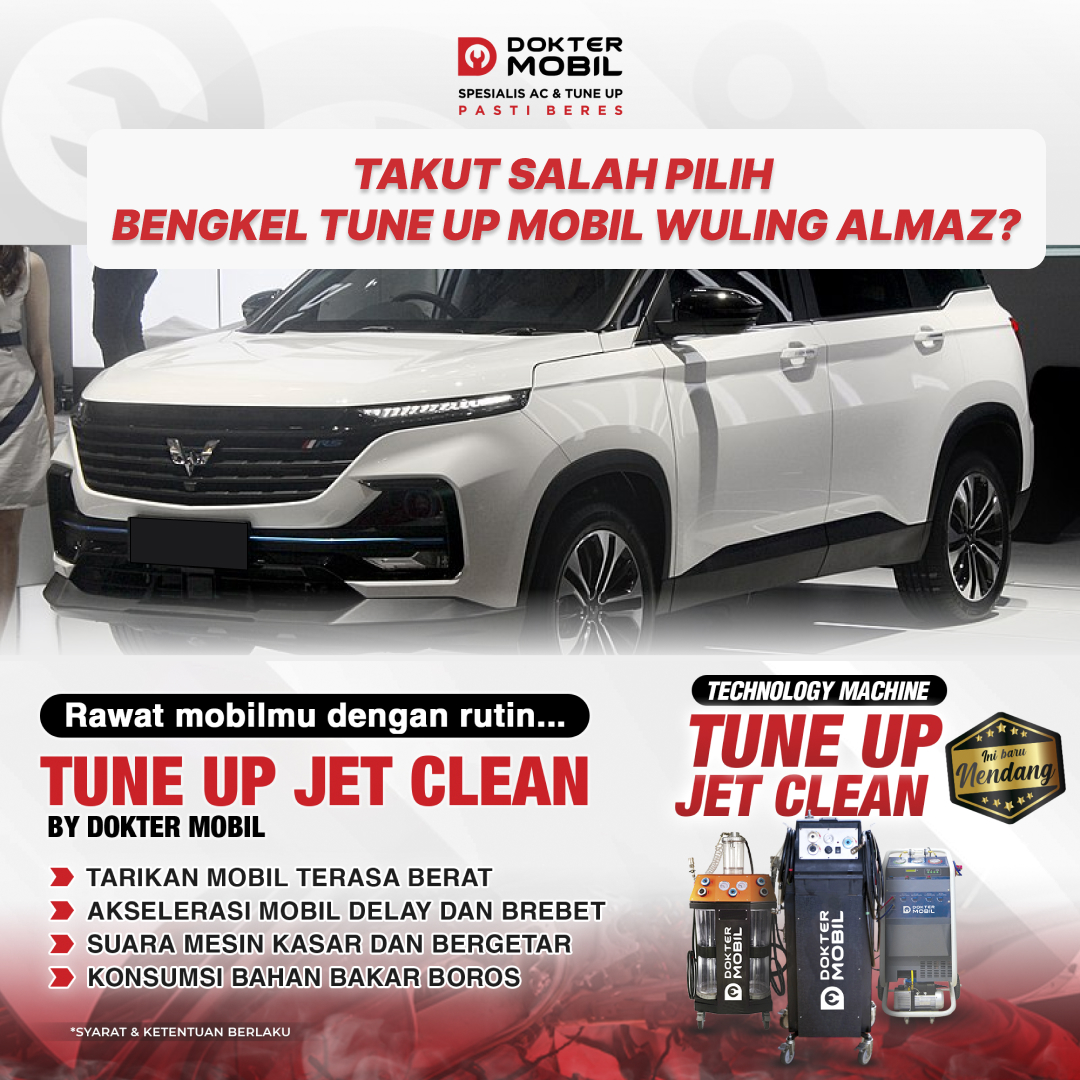 Bengkel Tune Up Mobil Wuling Almaz Terdekat