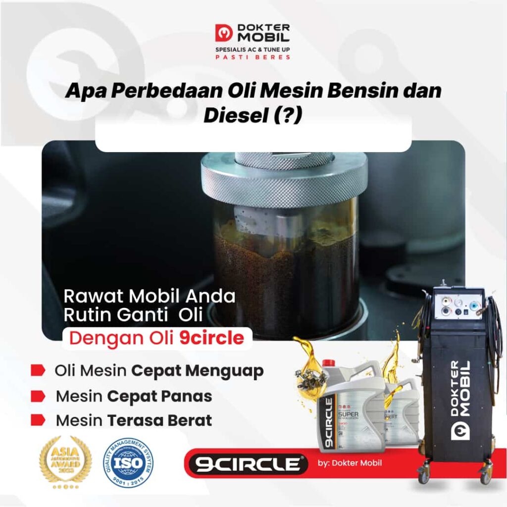 Perbedaan Oli Mesin Bensin dan Diesel, Formulasinya Beda