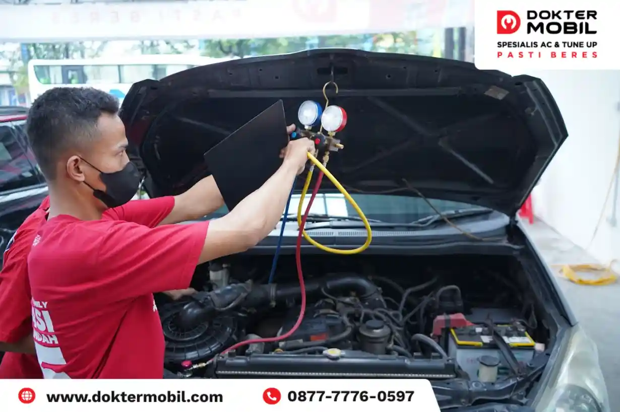 isi freon ac mobil depok