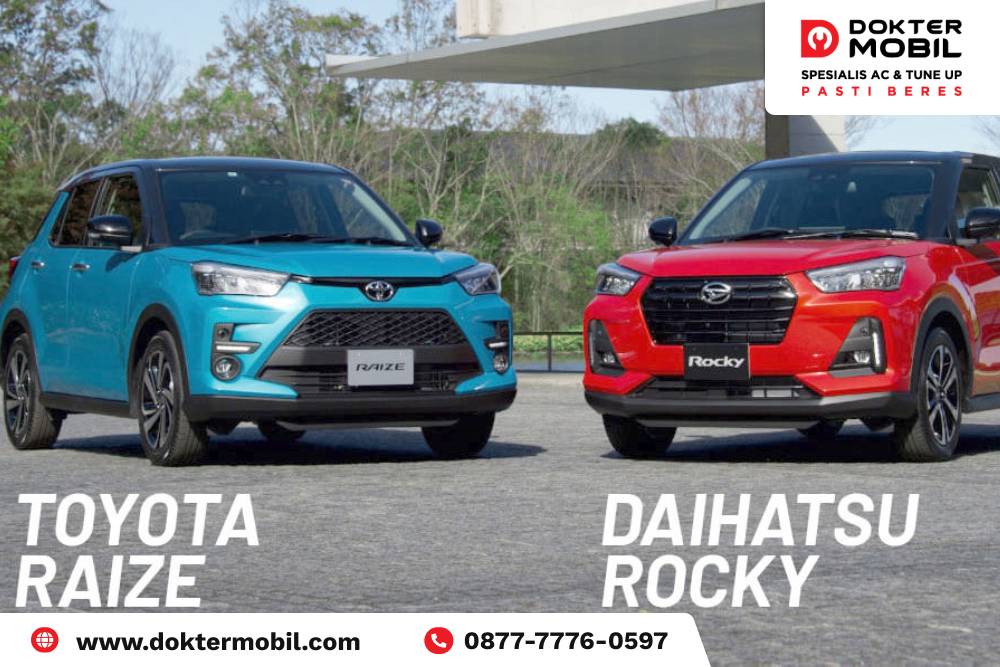 perbedaan daihatsu rocky dan toyota raize