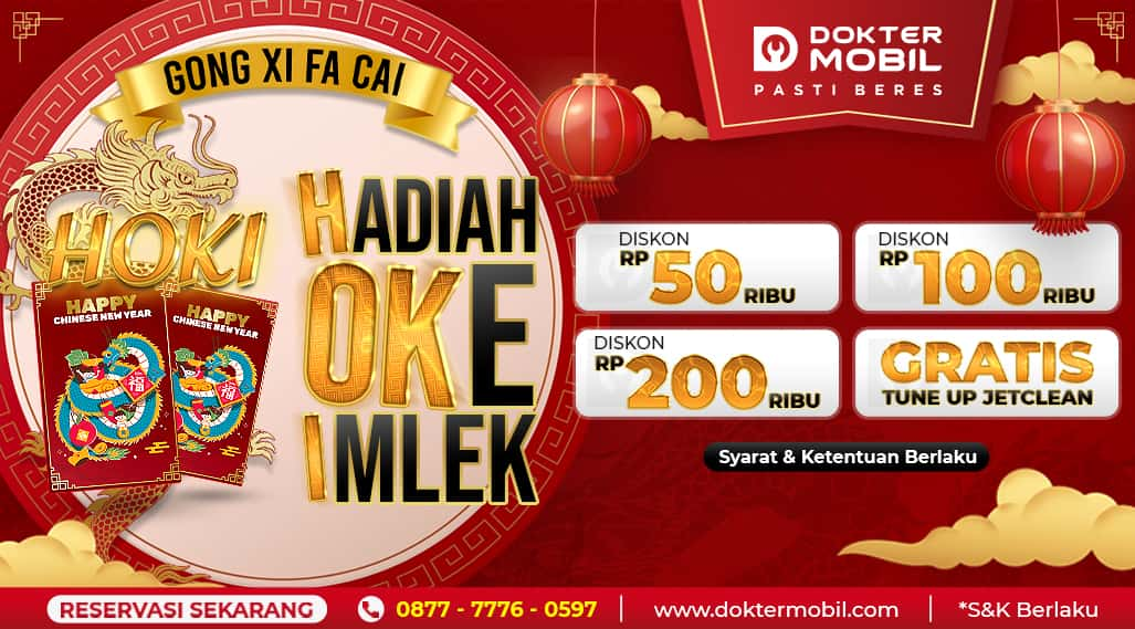 Promo HOKI Spesial Imlek di Dokter Mobil