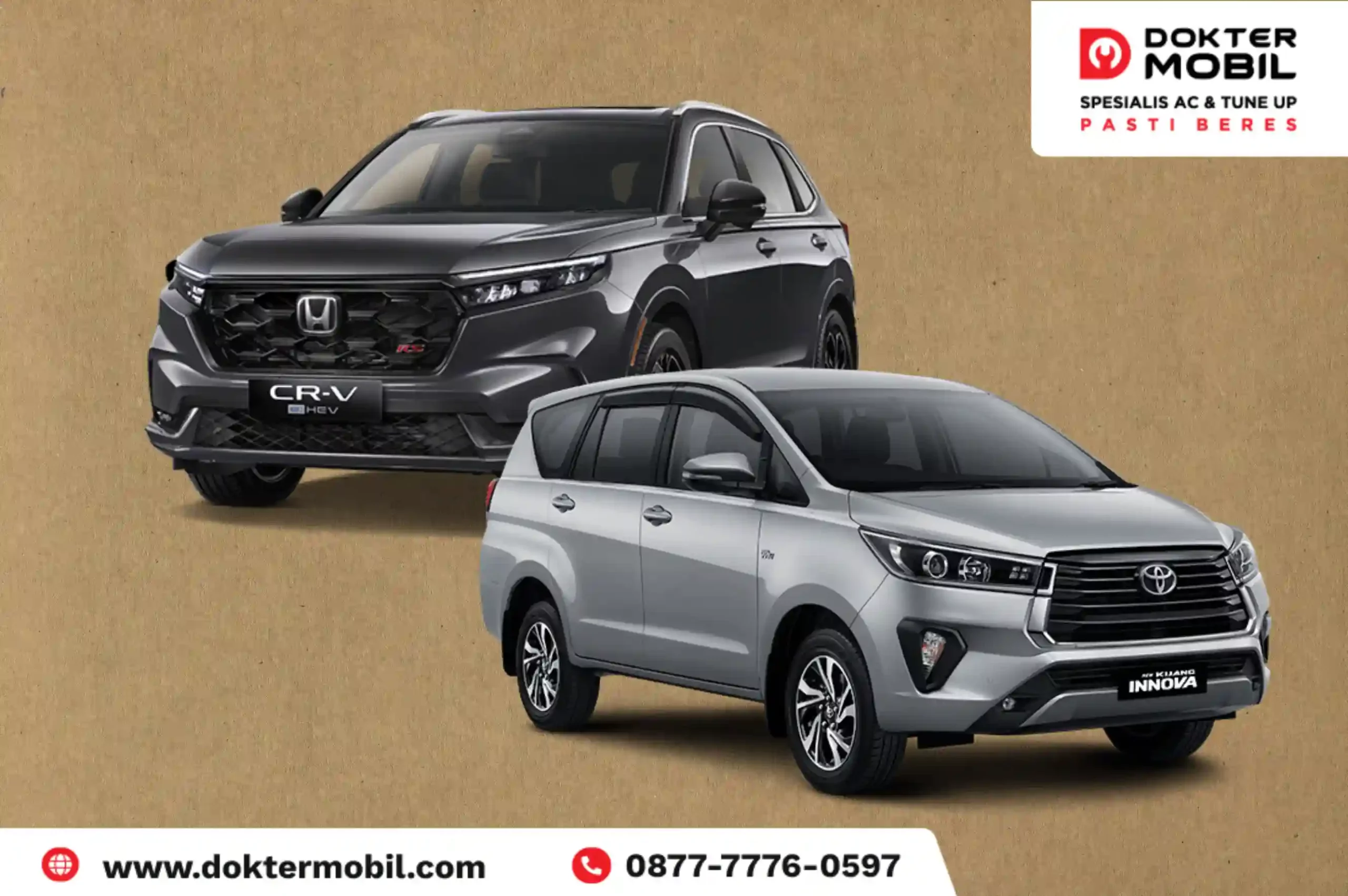 Poin Perbandingan Toyota Innova Reborn dan Honda CR-V