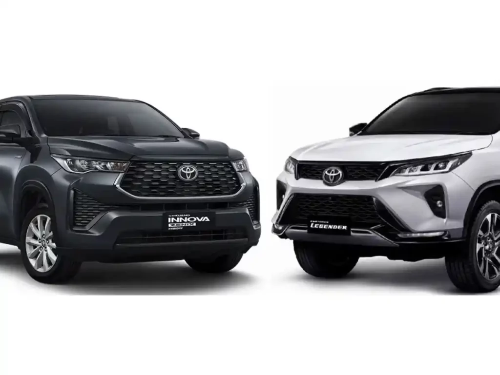 Perbandingan Innova dan Fortuner